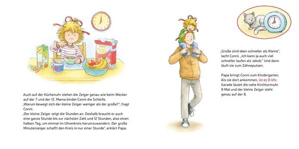 Produktbild: LESEMAUS 190: Conni lernt die Uhrzeit