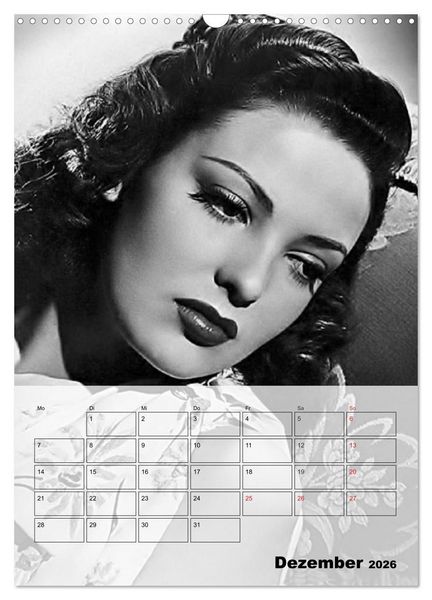 Produktbild: Filmstars der goldenen Leinwandjahre (Wandkalender 2026 DIN A3 hoch), CALVENDO Monatskalender