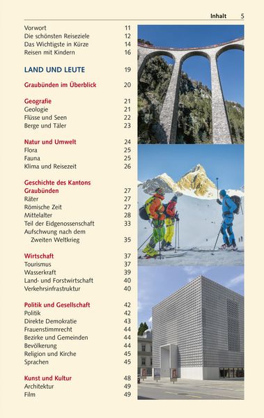 Produktbild: TRESCHER Reisef&uuml;hrer Graub&uuml;nden