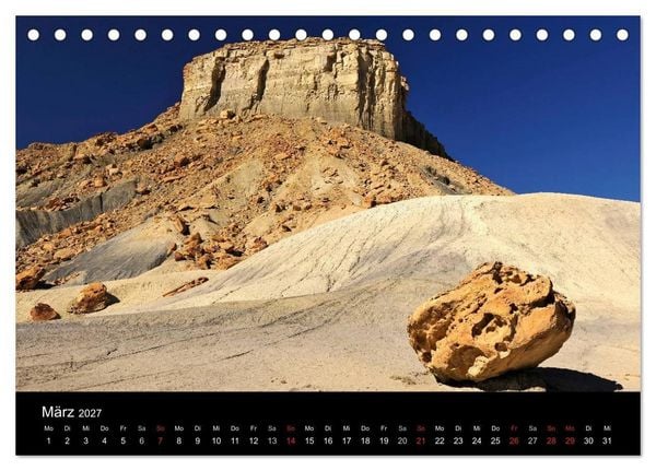 Produktbild: USA - Der Wilde Westen (Tischkalender 2027 DIN A5 quer), CALVENDO Monatskalender