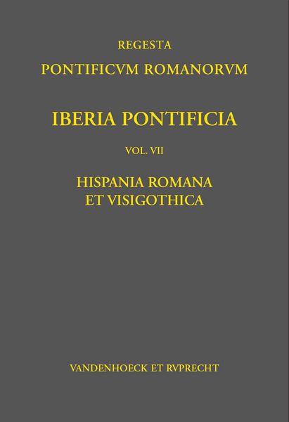 Produktbild: Iberia Pontificia. Vol. VII