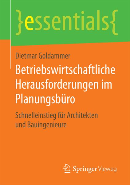 Produktbild: Betriebswirtschaftliche Herausforderungen im Planungsbüro