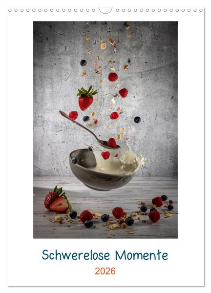 Schwerelose Momente (Wandkalender 2026 DIN A3 hoch), CALVENDO Monatskalender