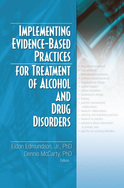 Produktbild: Implementing Evidence-Based Practices for Treatment of Alcohol And Drug Disorders