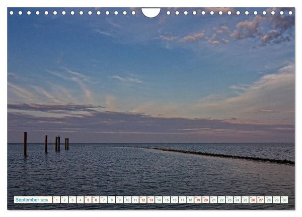 Produktbild: Cuxhaven, Landschaften zwischen K&uuml;ste und Heide (Wandkalender 2026 DIN A4 quer), CALVENDO Monatskalender