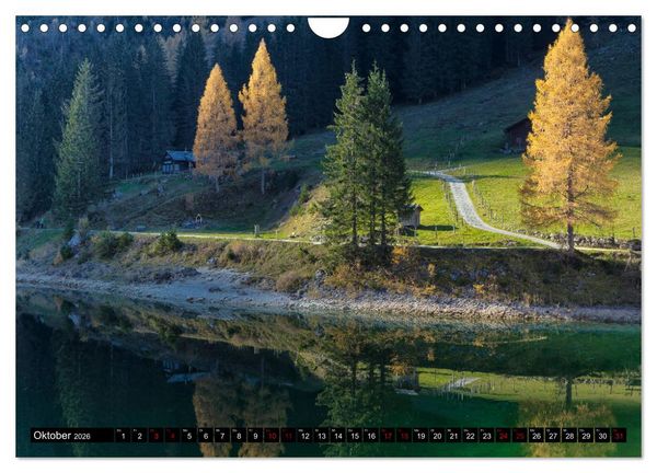 Produktbild: Seen - Berge - Salzkammergut (Wandkalender 2026 DIN A4 quer), CALVENDO Monatskalender