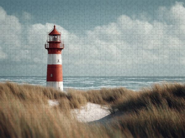 Produktbild: CALVENDO Puzzle Ein Motiv aus dem Kalender W&auml;chter der K&uuml;ste | 1000 Teile Lege-Gr&ouml;&szlig;e 64x48cm Foto-Puzzle f&uuml;r gl&uuml;ckliche Stunden