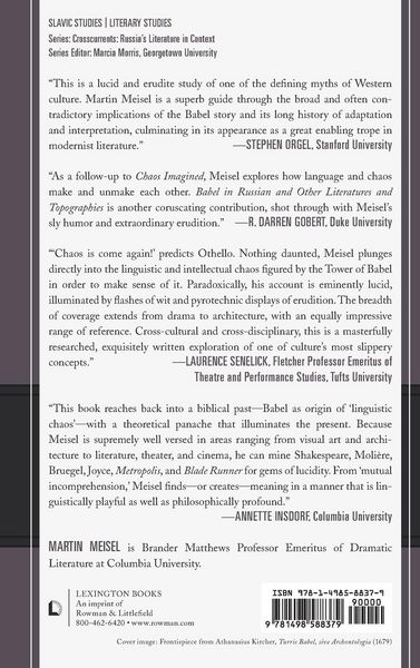 Produktbild: Babel in Russian and Other Literatures and Topographies