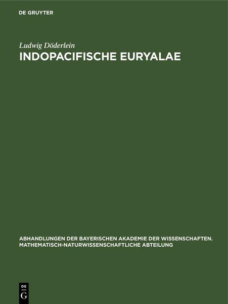 Produktbild: Indopacifische Euryalae