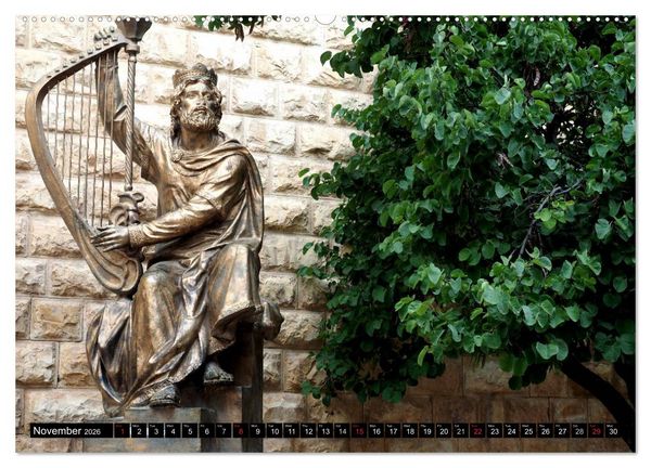 Produktbild: Jerusalem. The Holy City of three religions (High Quality Premium Wall Calendar 2026 DIN A2 landscape),CALVENDO 12 Month Wall Calendar