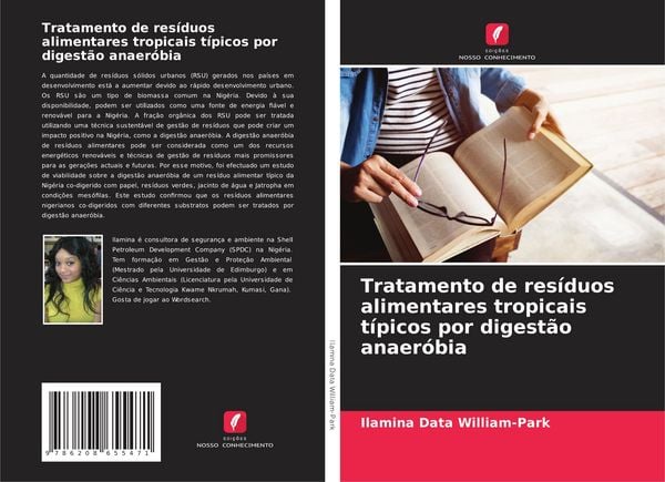 Produktbild: Tratamento de res&iacute;duos alimentares tropicais t&iacute;picos por digest&atilde;o anaer&oacute;bia