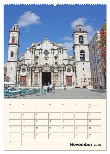 Produktbild: Kuba - Inselparadies in der Karibik (Wandkalender 2026 DIN A2 hoch), CALVENDO Monatskalender