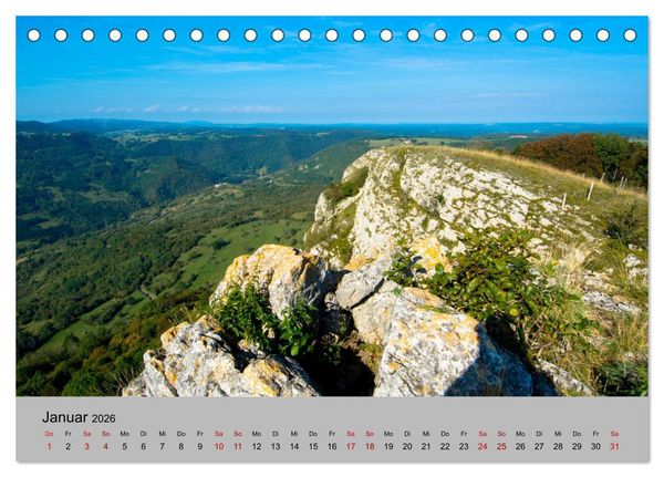 Produktbild: Zauberhaftes Franche Comt&eacute; (Tischkalender 2026 DIN A5 quer), CALVENDO Monatskalender