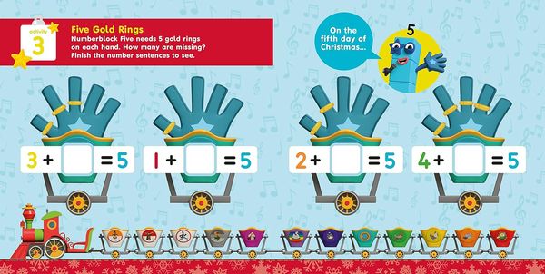 Produktbild: Numberblocks Christmas Sticker Fun