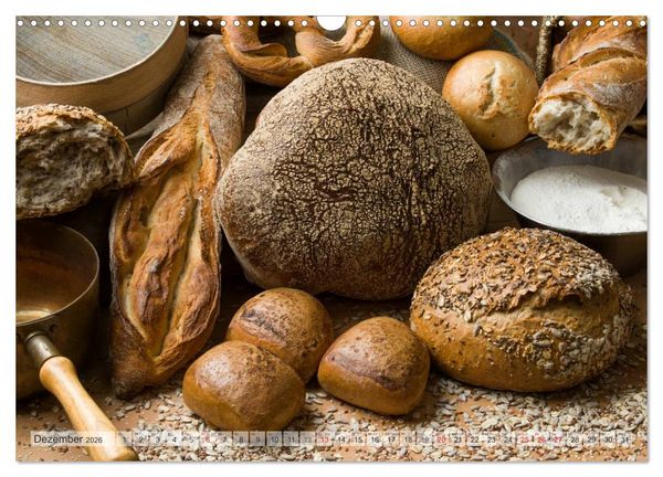 Produktbild: Emotionale Momente: Das Brot des B&auml;ckers. (Wandkalender 2026 DIN A3 quer), CALVENDO Monatskalender