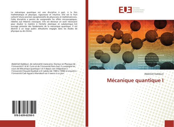 Produktbild: M&eacute;canique quantique I
