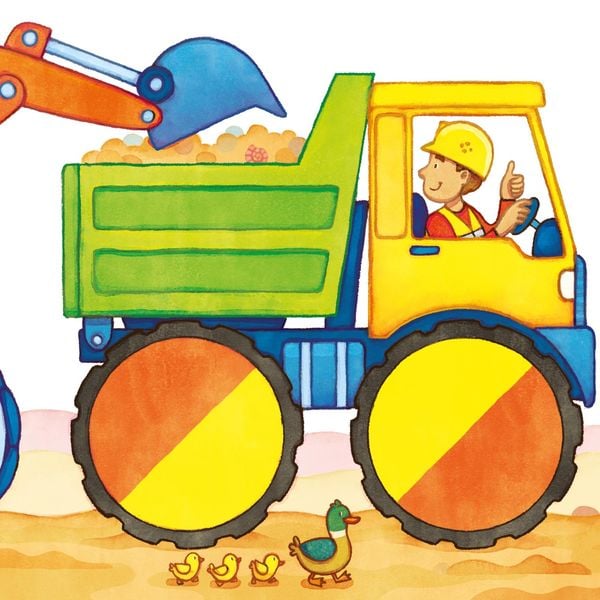 Produktbild: Baby Pixi (unkaputtbar) 115: Bagger, Traktor, Feuerwehr