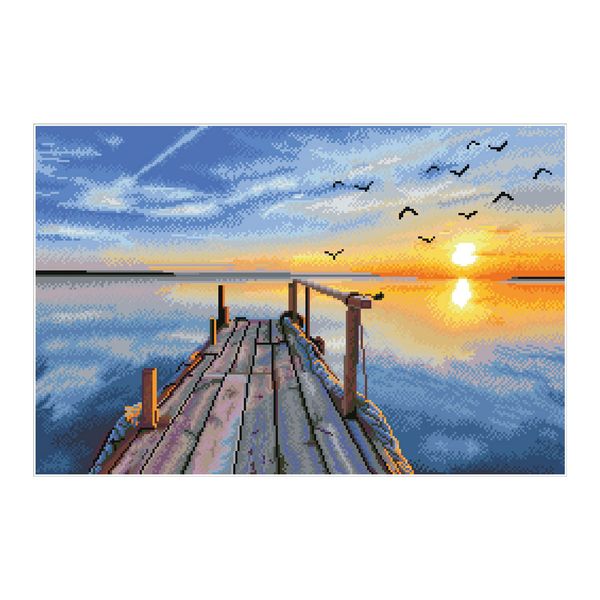 Produktbild: Diamond Dotz Sonnenuntergang See