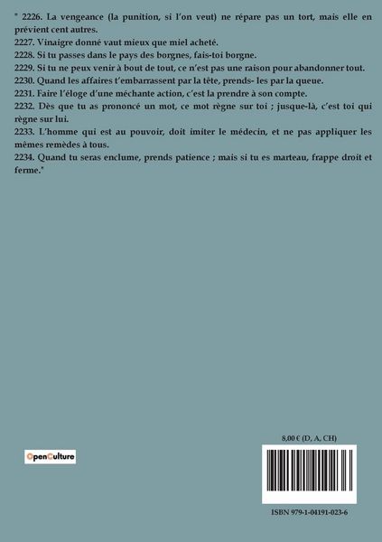 Produktbild: 250 proverbes et aphorismes arabes