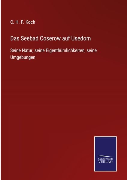 Produktbild: Das Seebad Coserow auf Usedom