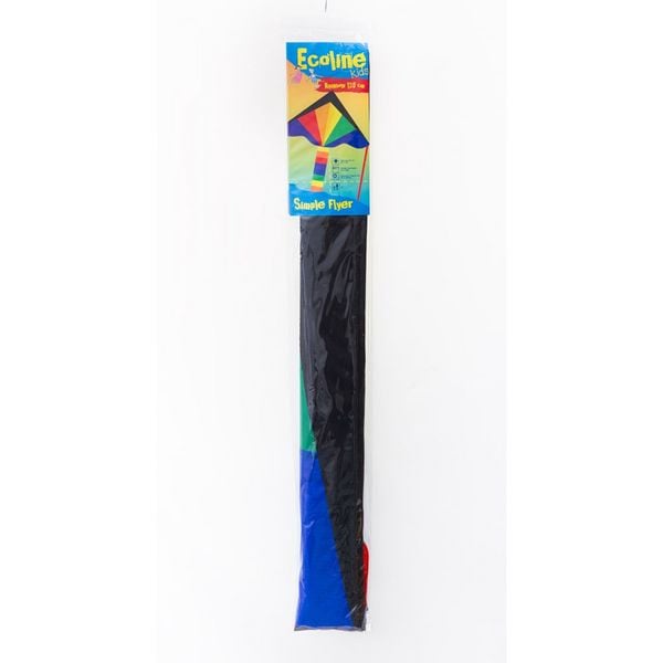 Produktbild: Ecoline Einleiner Drachen Simple Flyer Rainbow Spannweite (Details) 1200 mm Windst&auml;rken-Eignung 2 - 5 bft