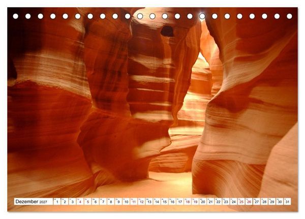 Produktbild: Naturwunder und Nationalparks der amerikanischen Westk&uuml;ste (Tischkalender 2027 DIN A5 quer), CALVENDO Monatskalender