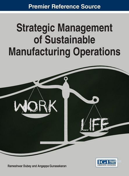 Produktbild: Strategic Management of Sustainable Manufacturing Operations