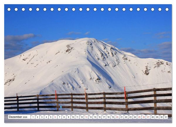 Produktbild: Pinzgauer Spaziergang (Tischkalender 2026 DIN A5 quer), CALVENDO Monatskalender