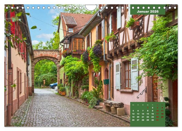 Produktbild: Kaisersberg Perle des Elsass (Wandkalender 2026 DIN A4 quer), CALVENDO Monatskalender