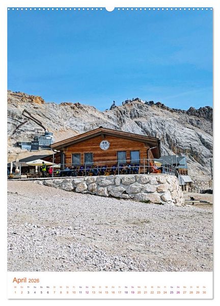 Produktbild: Gl&uuml;cksgef&uuml;hle auf dem Berg - Highlight Zugspitze (Wandkalender 2026 DIN A2 hoch), CALVENDO Monatskalender