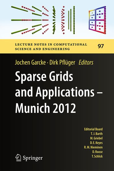 Produktbild: Sparse Grids and Applications - Munich 2012