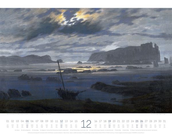 Produktbild: Kunstwerk Meer Kalender 2027