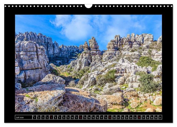 Produktbild: Andalusien - Die Seele Spaniens (Wandkalender 2026 DIN A3 quer), CALVENDO Monatskalender