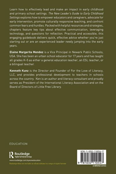 Produktbild: The New Leader's Guide to Early Childhood Settings