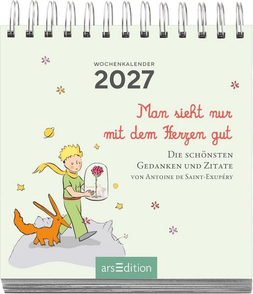 Produktbild: Mini-Wochenkalender Der Kleine Prinz 2027