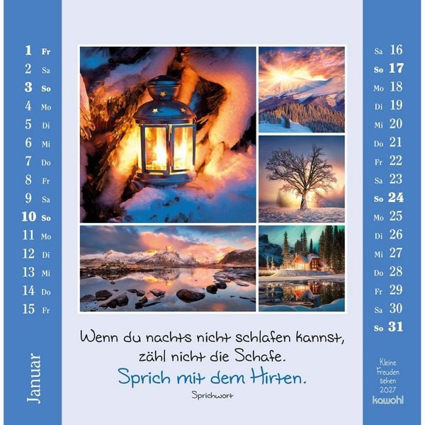 Produktbild: Kleine Freuden sehen 2027