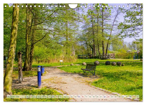 Produktbild: Bad Liebenwerda im Fr&uuml;hling (Wandkalender 2026 DIN A4 quer), CALVENDO Monatskalender