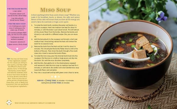 Produktbild: The Unofficial Genshin Impact Cookbook