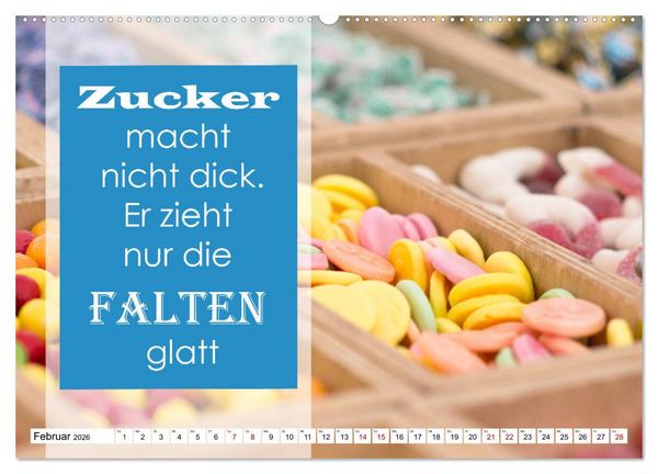 Produktbild: Liebe aus Zucker (Wandkalender 2026 DIN A2 quer), CALVENDO Monatskalender