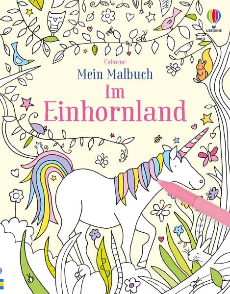 Produktbild: Mein Malbuch: Im Einhornland