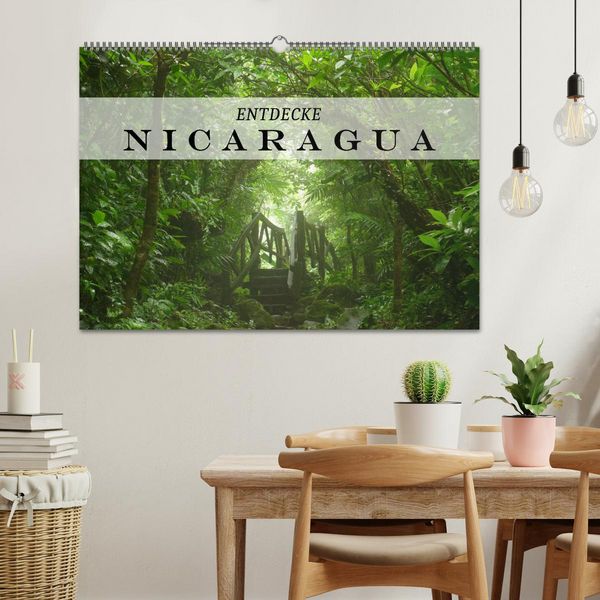 Produktbild: Entdecke Nicaragua (Wandkalender 2026 DIN A2 quer), CALVENDO Monatskalender