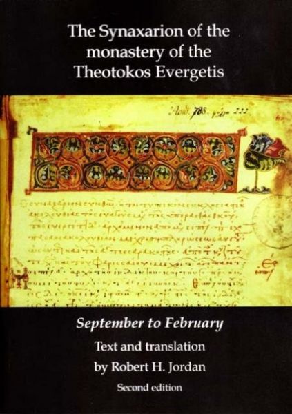 Produktbild: Synaxarion of the Monastery of Theotokos Evergetis