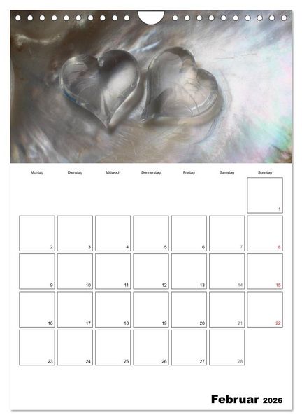 Produktbild: Ein herzliches Jahr (Wandkalender 2026 DIN A4 hoch), CALVENDO Monatskalender