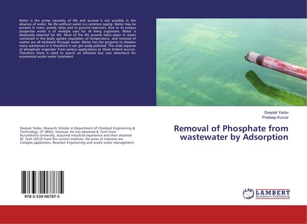 Produktbild: Removal of Phosphate from wastewater by Adsorption