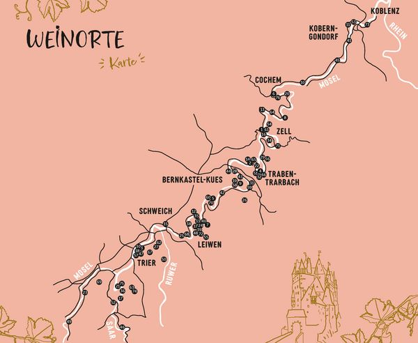 Produktbild: Weinorte an der Mosel