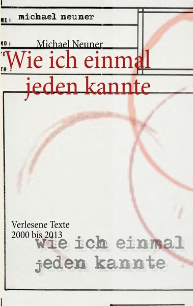Produktbild: Wie ich einmal jeden kannte