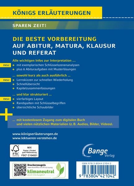 Produktbild: Auerhaus von Bov Bjerg - Textanalyse und Interpretation