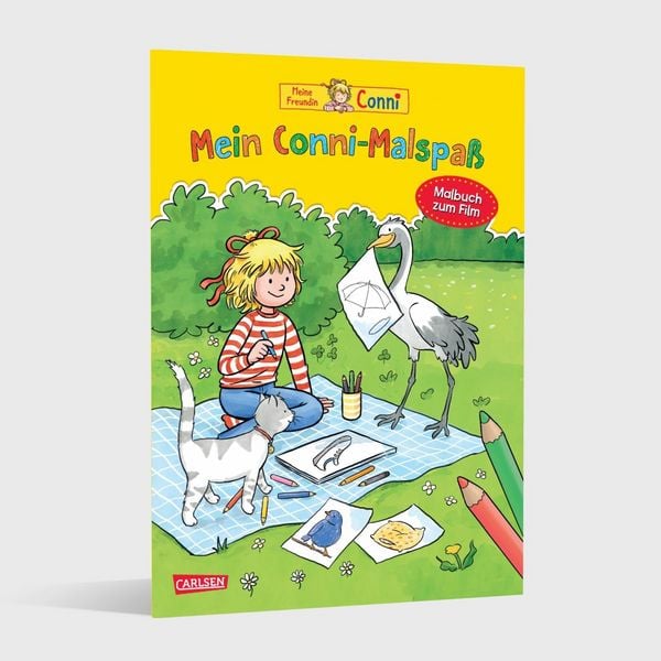 Produktbild: Conni Gelbe Reihe (Besch&auml;ftigungsbuch): Mein Conni Malspa&szlig;