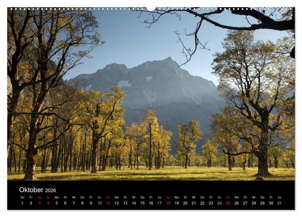 Produktbild: Berge, T&auml;ler & Seen (hochwertiger Premium Wandkalender 2026 DIN A2 quer), Kunstdruck in Hochglanz