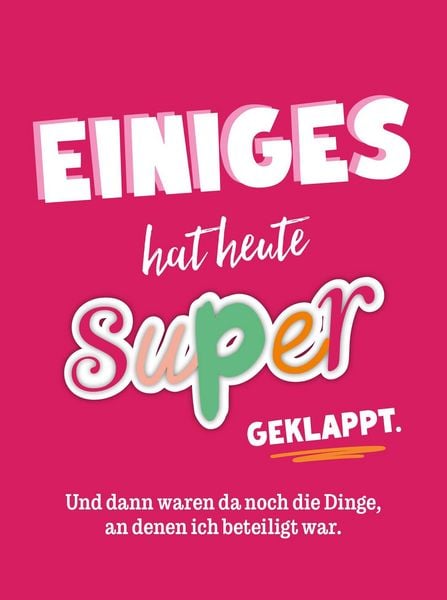 Produktbild: Ein bisschen mehr Ernst t&auml;ter&auml;t&auml;te uns gut
